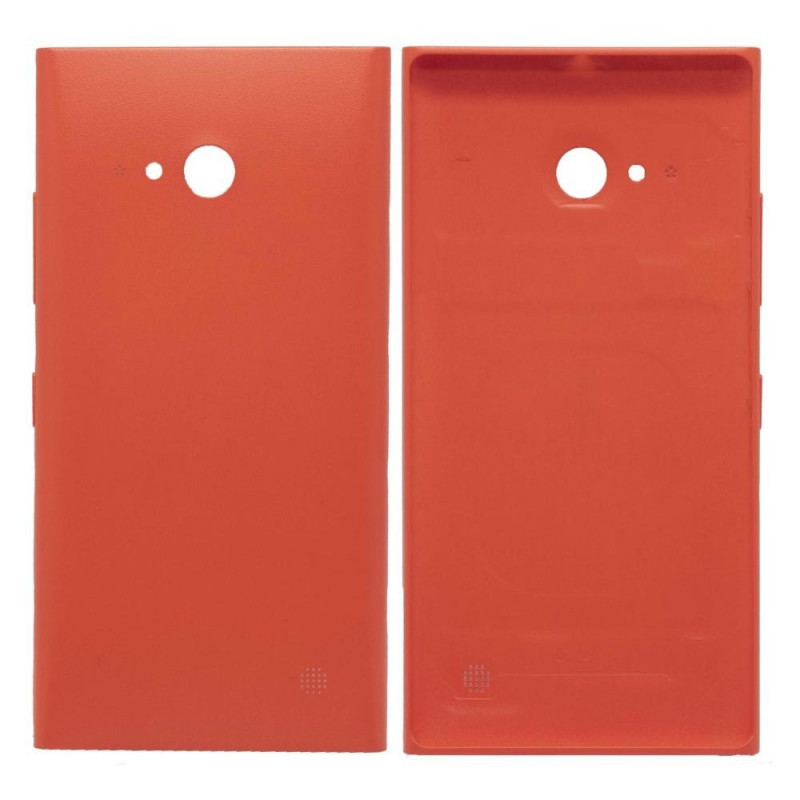 Back Panel Cover for Nokia Lumia 730 Dual SIM - Colour Orange